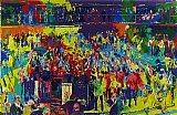 Leroy Neiman Chicago Board of Trade painting